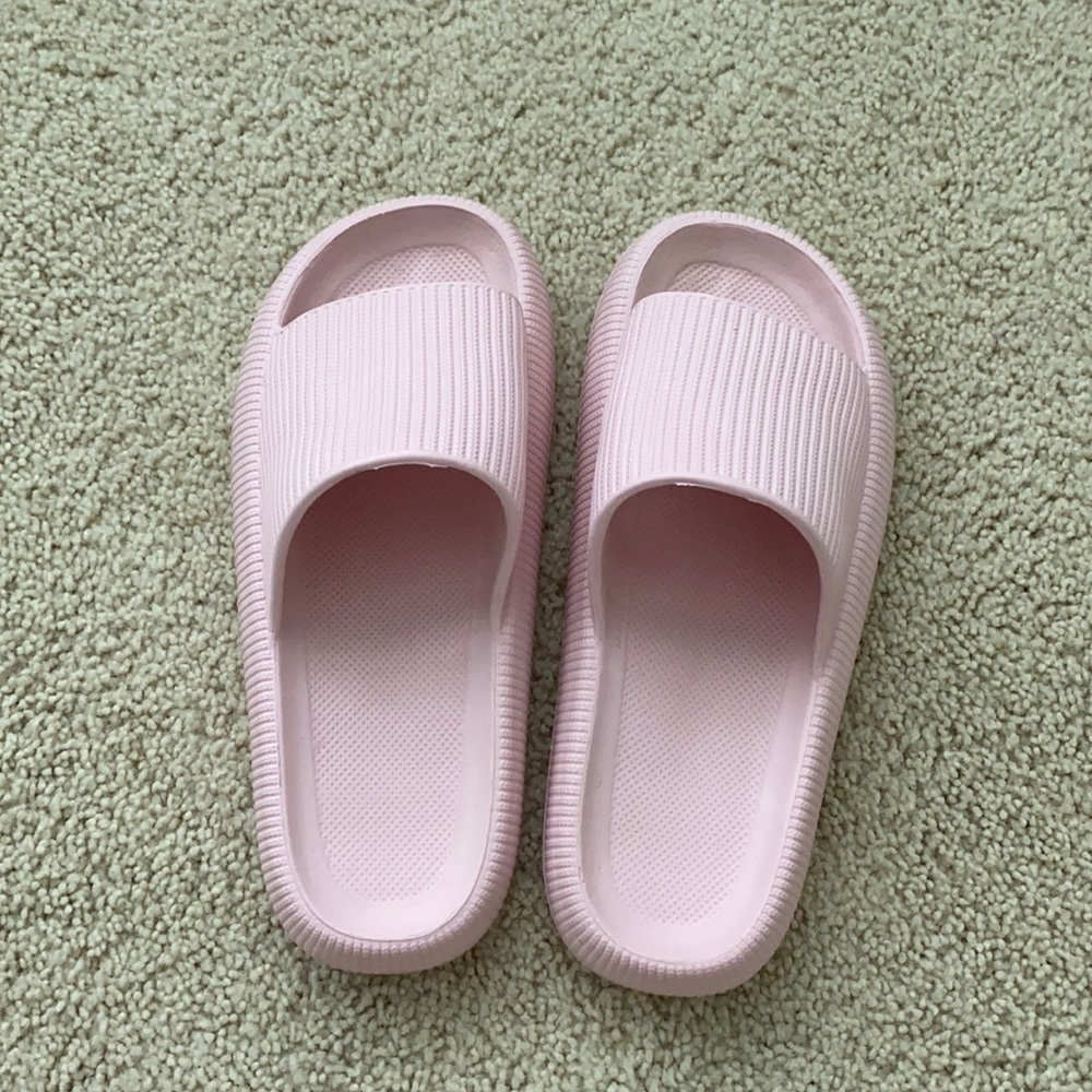 Pink pillow slides